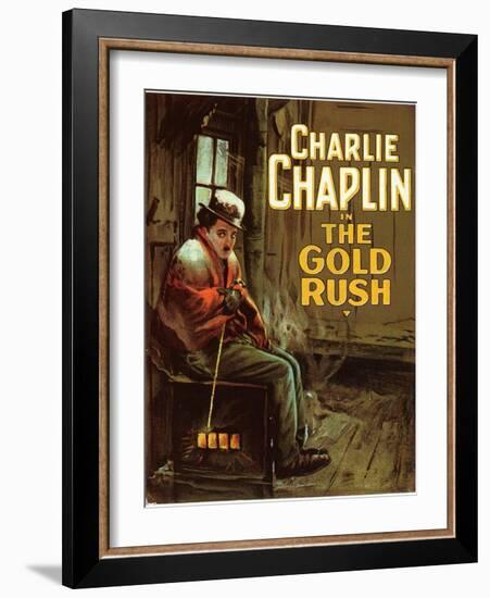 The Gold Rush, 1925-null-Framed Art Print