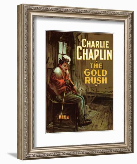 The Gold Rush, 1925-null-Framed Art Print