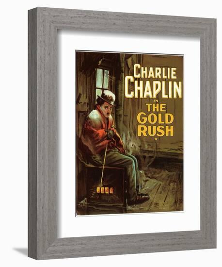 The Gold Rush, 1925-null-Framed Art Print