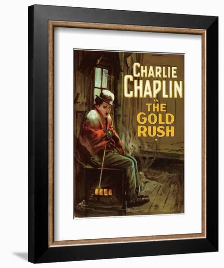 The Gold Rush, 1925-null-Framed Art Print