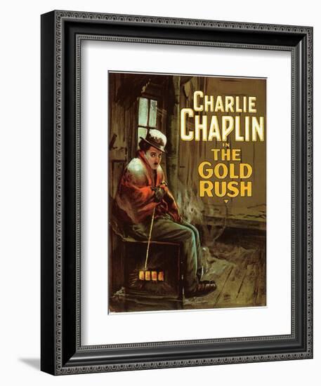 The Gold Rush, 1925-null-Framed Art Print