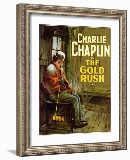 The Gold Rush, 1925-null-Framed Art Print