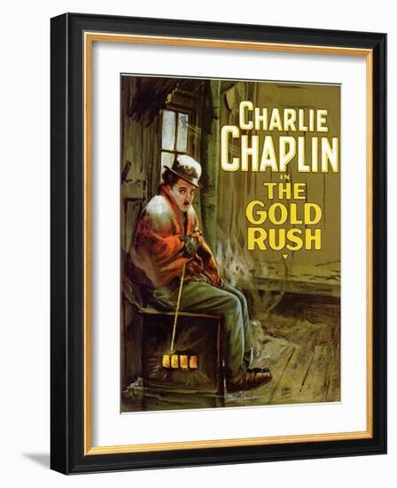 The Gold Rush, 1925-null-Framed Art Print