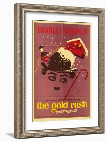 The Gold Rush, 1925-null-Framed Art Print