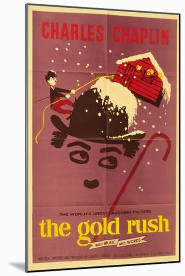 The Gold Rush, 1925-null-Mounted Art Print