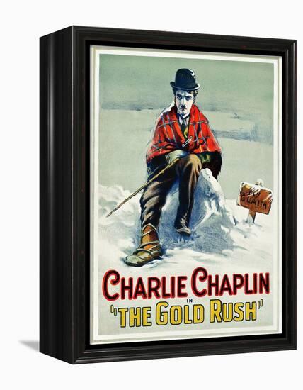 The Gold Rush, 1925-null-Framed Premier Image Canvas