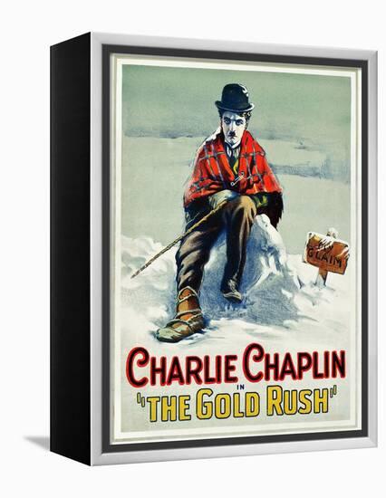 The Gold Rush, 1925-null-Framed Premier Image Canvas