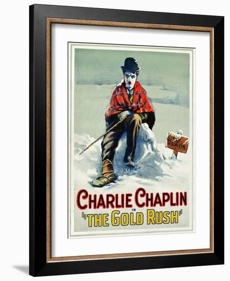 The Gold Rush, 1925-null-Framed Giclee Print