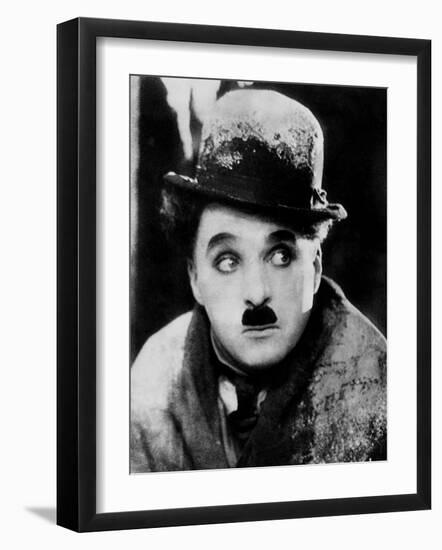 The Gold Rush, Charles Chaplin, 1925-null-Framed Photo