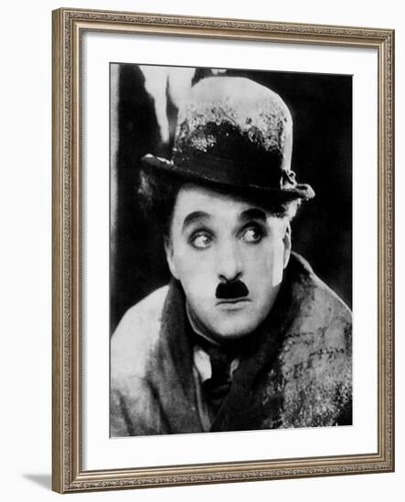 The Gold Rush, Charles Chaplin, 1925-null-Framed Photo