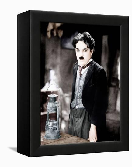 The Gold Rush, Charles Chaplin, 1925-null-Framed Stretched Canvas