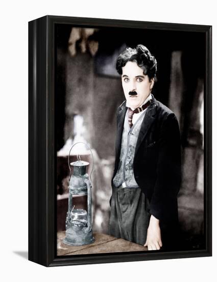 The Gold Rush, Charles Chaplin, 1925-null-Framed Stretched Canvas