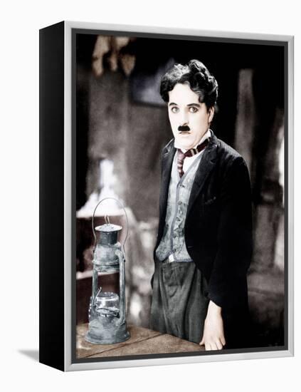 The Gold Rush, Charles Chaplin, 1925-null-Framed Stretched Canvas