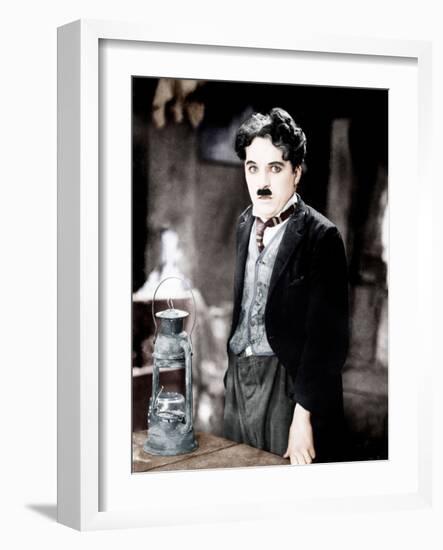 The Gold Rush, Charles Chaplin, 1925-null-Framed Photo