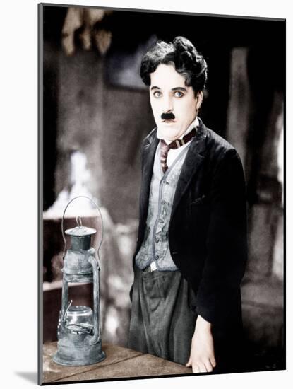 The Gold Rush, Charles Chaplin, 1925-null-Mounted Photo