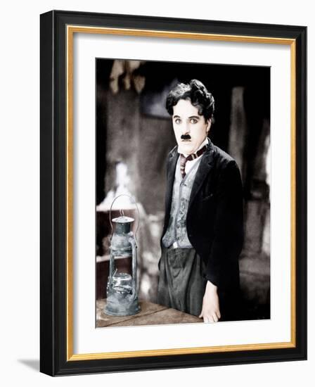 The Gold Rush, Charles Chaplin, 1925-null-Framed Photo