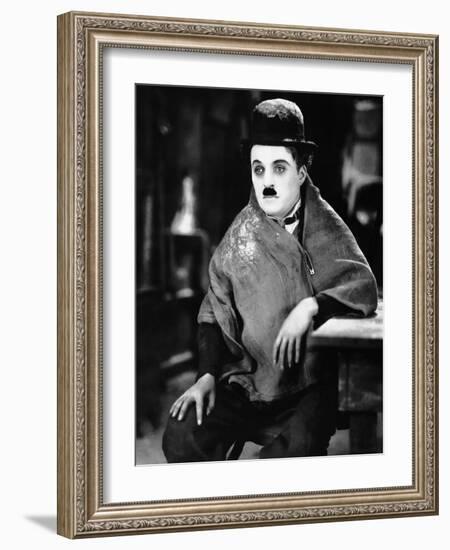The Gold Rush, Charles Chaplin, 1925-null-Framed Premium Photographic Print