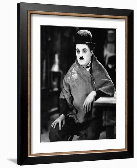 The Gold Rush, Charles Chaplin, 1925-null-Framed Premium Photographic Print