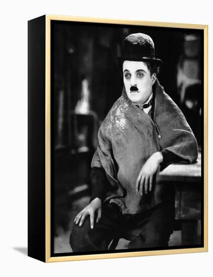 The Gold Rush, Charles Chaplin, 1925-null-Framed Stretched Canvas