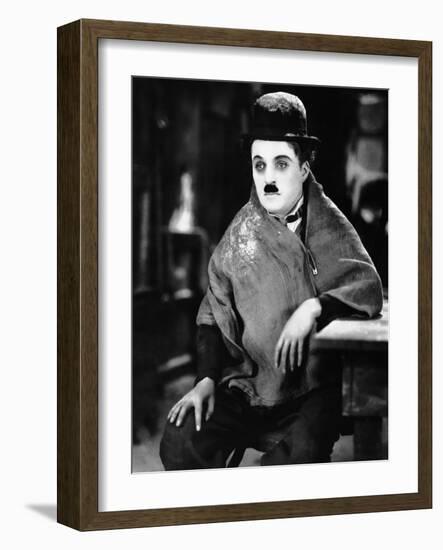 The Gold Rush, Charles Chaplin, 1925-null-Framed Photo