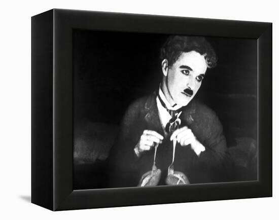 The Gold Rush, Charlie Chaplin, 1925-null-Framed Stretched Canvas