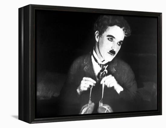 The Gold Rush, Charlie Chaplin, 1925-null-Framed Stretched Canvas