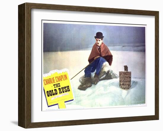 The Gold Rush - Lobby Card Reproduction-null-Framed Photo