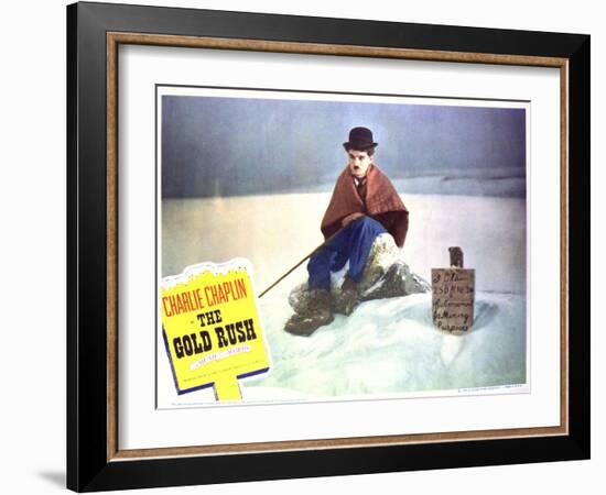 The Gold Rush - Lobby Card Reproduction-null-Framed Photo