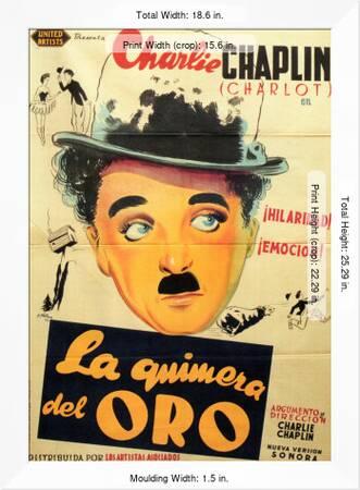 The Gold Rush Spanish Movie Poster 1925 Art Print Art Com The Gold Rush Spanish Movie Poster 1925 Art Print Art Com