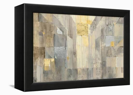 The Gold Square Crop-Albena Hristova-Framed Stretched Canvas