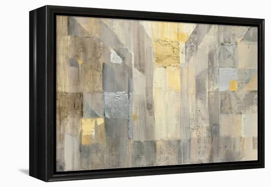 The Gold Square Crop-Albena Hristova-Framed Stretched Canvas