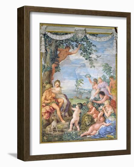 The Golden Age-Pietro Da Cortona-Framed Giclee Print