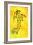 The Golden Angel, 1970s-George Adamson-Framed Giclee Print