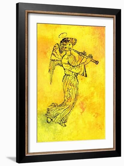 The Golden Angel, 1970s-George Adamson-Framed Giclee Print