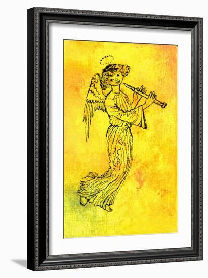 The Golden Angel, 1970s-George Adamson-Framed Giclee Print