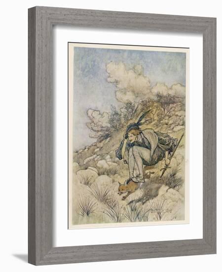 The Golden Bird 1909-Arthur Rackham-Framed Art Print