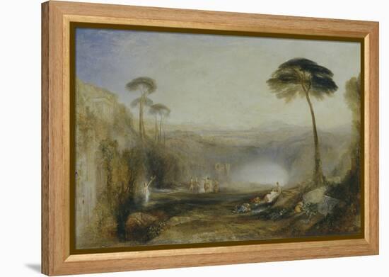 The Golden Bough-J. M. W. Turner-Framed Premier Image Canvas