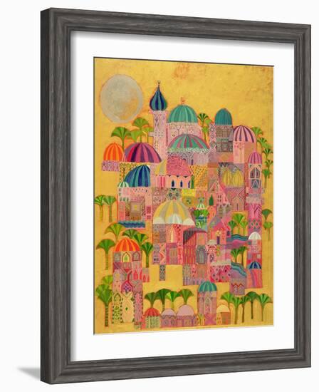 The Golden City, 1993-94-Laila Shawa-Framed Giclee Print