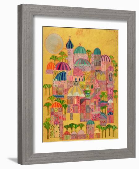 The Golden City, 1993-94-Laila Shawa-Framed Giclee Print