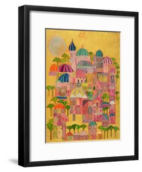 The Golden City, 1993-94-Laila Shawa-Framed Giclee Print