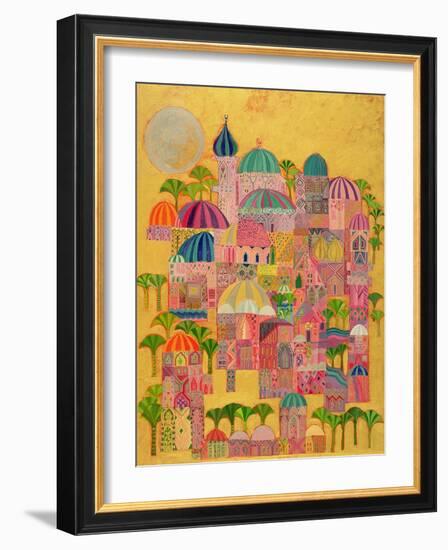 The Golden City, 1993-94-Laila Shawa-Framed Giclee Print