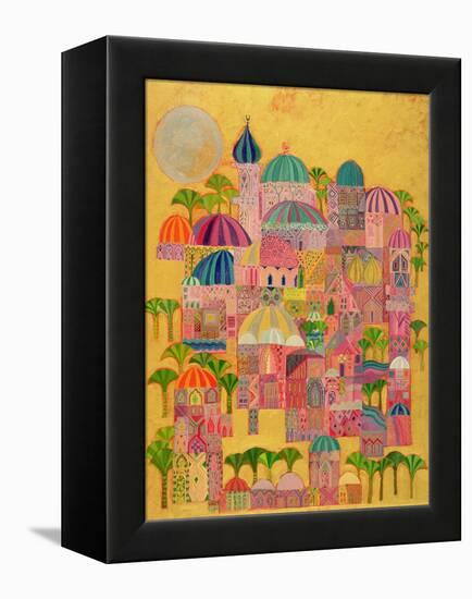 The Golden City, 1993-94-Laila Shawa-Framed Premier Image Canvas