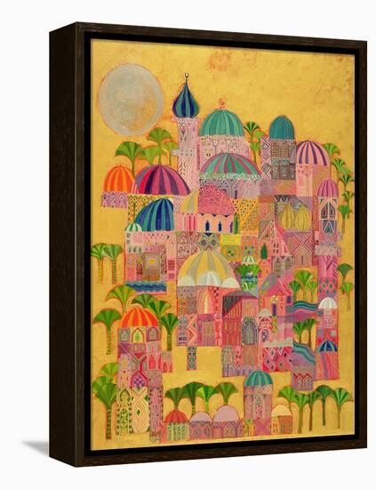 The Golden City, 1993-94-Laila Shawa-Framed Premier Image Canvas