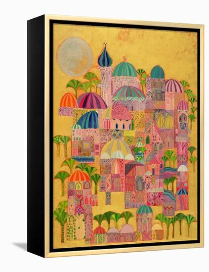 The Golden City, 1993-94-Laila Shawa-Framed Premier Image Canvas