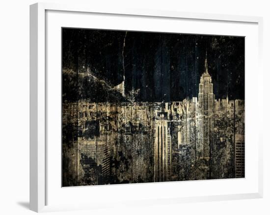 The Golden City-Jace Grey-Framed Photo