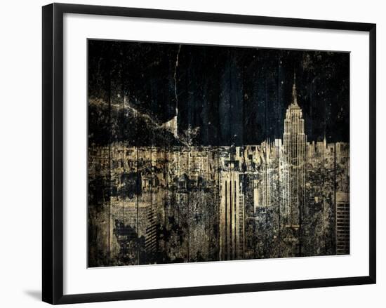 The Golden City-Jace Grey-Framed Photo