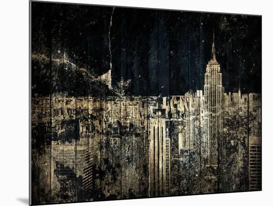 The Golden City-Jace Grey-Mounted Photo