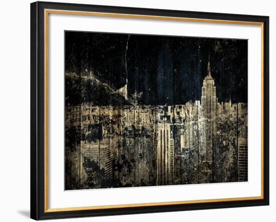 The Golden City-Jace Grey-Framed Photo
