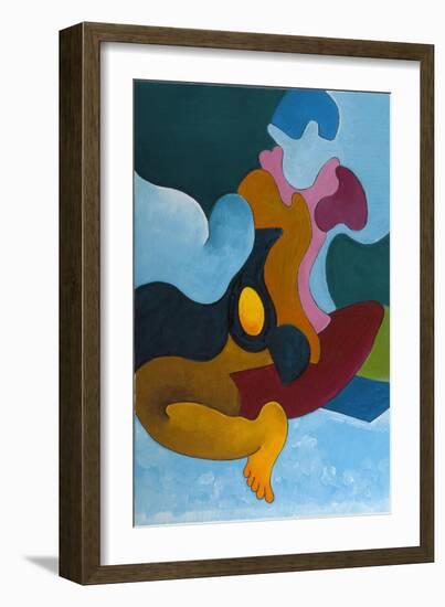 The Golden Egg, 2008-Jan Groneberg-Framed Giclee Print