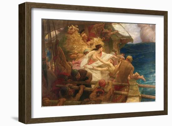 The Golden Fleece, 1904-Herbert James Draper-Framed Giclee Print